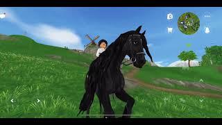 Обзор на игру Star Stable на телефоне! 