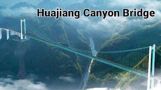 Huajiang Canyon Bridge: The World's Tallest Bridge Under Construction!