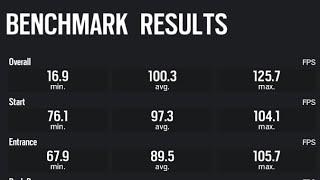 i5 8400 GT1030 DDR3 H110M Rainbow Six Siege benchmark test（old driver 411.63）