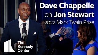 Dave Chappelle on Jon Stewart | 2022 Mark Twain Prize