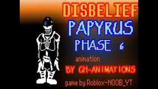 [Scratch, INF] Undertale Disbelief Phase 6 (All endings)