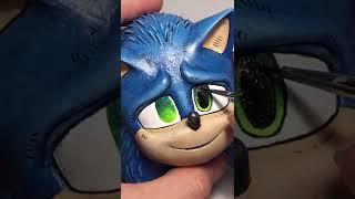 Create Sonic (Movie.ver) with clay / Sonic the hedgehog/수퍼소닉 소닉 만들기 with Clay