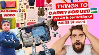 What you need to Carry for Uzbekistan 2024 | As an International Students | Detailed Packing List