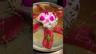 Tuna Carpaccio  #HoshiSushi #VisitFullerton #OCEats #VisitCalifornia #Shorts
