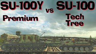 WOT Blitz Face Off || SU-100 vs SU-100Y