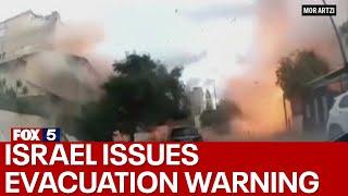 Israel issues evacuation warning to civilians in south Lebanon