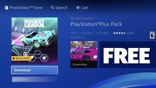 How to get Rocket League PlayStation Plus Pack Free on PlayStation | PS4