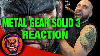 METAL GEAR SOLID 3 REMAKE - REACTION - PLAYSTATION SHOWCASE MAY 2023 #playstation #metalgearsolid