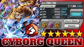 QUEEN CYBORG GAMEPLAY | ONE PIECE BOUNTY RUSH | OPBR