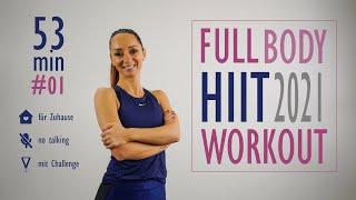 FULL BODY HIIT WORKOUT 2021 / #01 / Trainiere den ganzen Körper | Katja Seifried