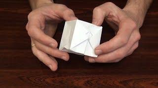 Origami paper - how to make a cube