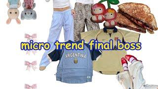 micro trend final boss ⋆ ˚｡⋆౨ৎ˚ ⋆ (**10 micro fashion trends of 2024)