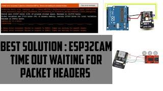 [solution] A fatal error occurred: Failed to connect to ESP32: Timed out waiting for packet header.