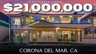 $21,000,000 Corona Del Mar Luxury Home Tour | 1207 Dolphin Terrace