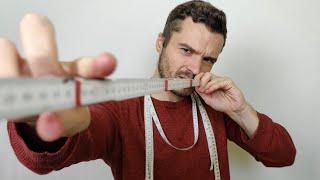 ASMR The Measuring Man - Mesmerizing Sounds of Rulers & Tapes