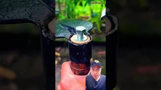 Never-Fall Hoe Handle #diy #shorts #tools #shortsfeed