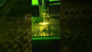 1.25" MS laser cutting with 8kw