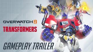 Overwatch 2 x TRANSFORMERS | Gameplay Trailer | Hasbro Pulse