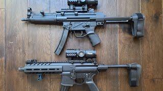 MPX vs MP5 (Clone) MKE Century Arms AP5 SP5 variant