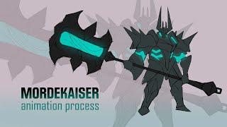 Mordekaiser BONK animation process