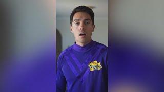 Purple 'Wiggles' star going viral on social media