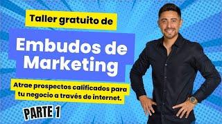 Taller de Embudos de Marketing. Atrae prospectos calificados para tu negocio a través de internet.