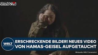 ISRAEL: Terrifying images from Gaza! New video of Hamas hostage emerges