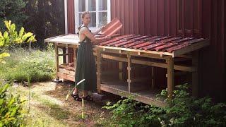 I (almost) built an outdoor scrap wood storage shed (Story 84)