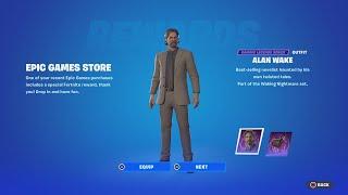 How To Get The ALAN WAKE Skin In Fortnite EARLY!