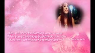Ariana Grande - Hurt  [Lyric on screen]