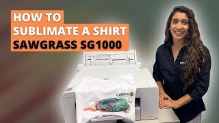 How To Sublimate a Shirt | Sawgrass SG1000