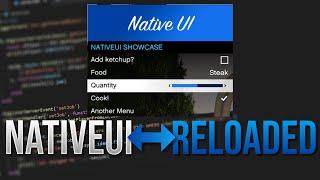 Von NativeUI zu NativeUIReloaded | NativeUI für Anfänger | FiveM/Lua Scripting