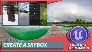 Unreal Engine 5 UE5 How to Create a Skybox | Sky & Atmosphere System