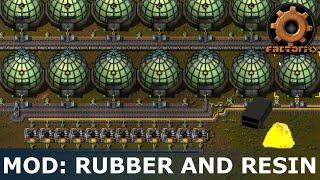 Factorio Mod Spotlight: Rubber and Resin