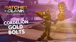 RATCHET & CLANK: RIFT APART - ALL Cordelion Gold Bolts Locations