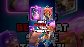Evolution Executioner Or Bandit Boss Which Is Better? #clashroyale #shorts