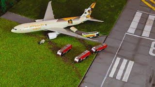 Boeing 777 Crash Caused By Cat - Airport Stop Motion Animation Short Video