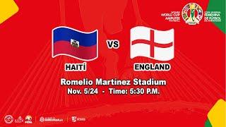  HAITI VS ENGLAND | Group B | WAFF Amputee Football Women's World Cup 2024