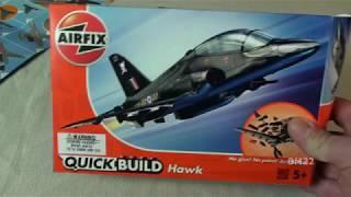 AirFix QuickBuild Hawk Jet LEGO Compatible Toy Review