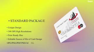 Design credit card style business card design within 1 hour - Best Business Cards & Stationery