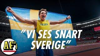 Duplantis efter OS-guldet – i intervju på svenska