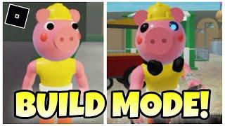 How to get “BUILD MODE” BADGE + BUILDER PIGGY MORPHS in INFECTEDDEVELOPER’S PIGGY ROLEPLAY - ROBLOX