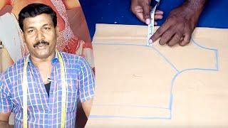 Boat Neck with Princess Cut Part 1 | Blouse Stitching | Tailor Bro