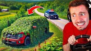 ESCONDE ESCONDE da polícia no BeamNG Drive com @gqgames