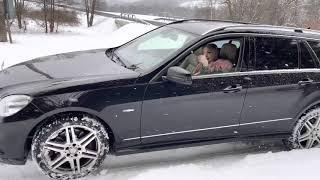 W212 4matic Snow