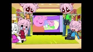 Piggy react to I edited my fav peppa eps (Part 1/3)