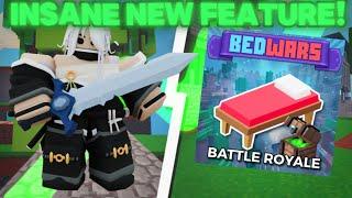 Everyone FORGOT ABOUT THIS INSANE NEW FEATURE IN THE NEW UPDATE.. | Roblox BedWars