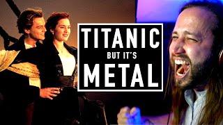 My Heart Will Go On - Titanic // Celine Dion (EPIC METAL cover by Jonathan Young)