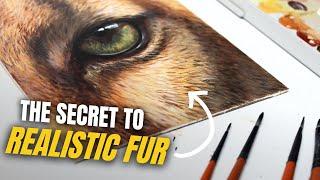 I Wish I Knew This About Painting Realistic Fur