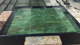Bulletproof Glass vs 60,000 PSI Waterjet